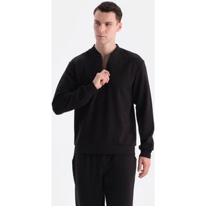 Dagi Sweatshirt met Lange Mouwen en Ritskraag