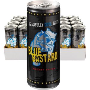 Blue Bastard energy drink - sleekcan - 24x25 cl - NL