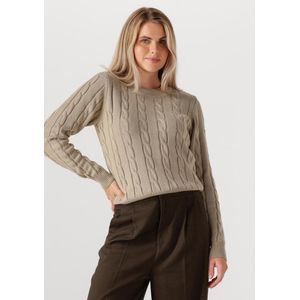 Copenhagen Muse Cmkotom-pullover Truien & vesten Dames - Sweater - Hoodie - Vest- Beige - Maat L