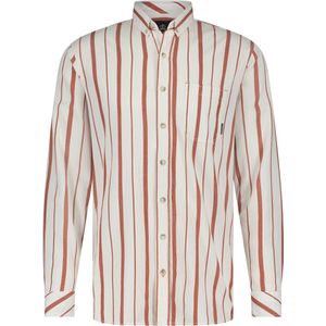 BlueFields Overhemd Shirt Ls Striped Y D 21234080 1128 Mannen Maat - XL