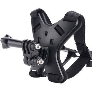 Geschikt voor 4-hoekig ontwerp motorhelm kinbandbevestigingsgesp Geschikt voor GoPro DJI Insta360