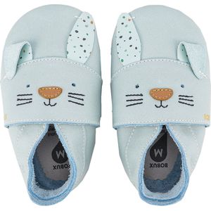 Bobux Soft Soles - Baby Slofjes Leer - Hopsy Seafoam - Maat 22