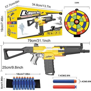Elektrisch speelgoedpistool met magazijn voor Quick Shot Launcher