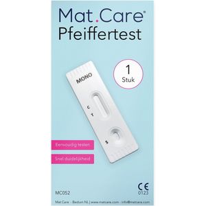 Mat Care Pfeiffer test - Pfeiffertest - Mononucleose test - 1 test