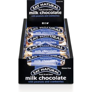 Eat Natural Reep - Melk chocolande - 12 x 45 gram