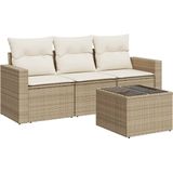 vidaXL-4-delige-Loungeset-met-kussens-poly-rattan-beige