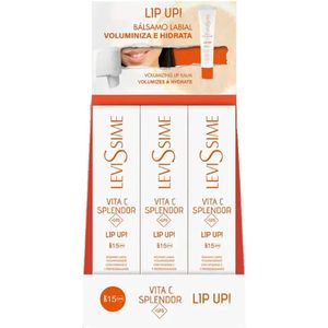 LEVISSIME Vita C Splendor Lip Up! / Volumiserende lippenbalsem met pure vitamine C 12 x 15 ml