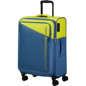 American Tourister Reiskoffer - Daring Dash Spinner M Uitbreidbaar - Lime/coronet - 3.1 kg