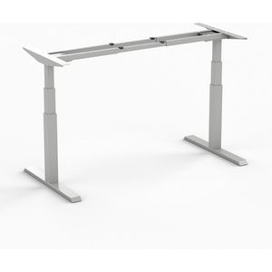 Stabureau - SteelForce 470 - Alleen frame Zilver - Elektrisch