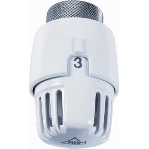 RBM Radiatorthermostaatknop Wit