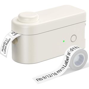 Azomor® Draagbare Bluetooth labelprinter voor thuis en kantoor met app-integratie