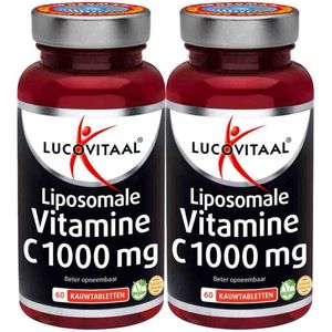 Lucovitaal Vitamine C1000 mg Liposomaal - 2 x 60 tabletten - Voordeelverpakking