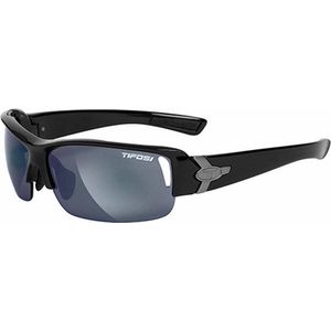 TIFOSI Slope Sportbril / Zonnebril - Verwisselbare lenzen - Gloss Black - Pasvorm: M-L