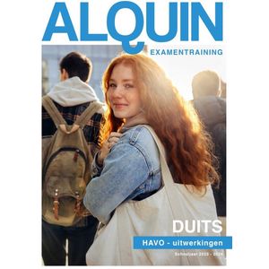 Alquin Examentraining Duits HAVO examenbundels 2023 - 2024 (2 boeken)
