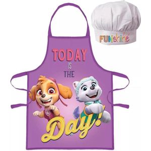 Paw Patrol kookschort + koksmuts - Kinderen - Cadeau - Verjaardag