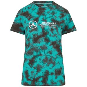 Mercedes-AMG Petronas F1 - Tie-Dye T-shirt - Multicolor - Dames