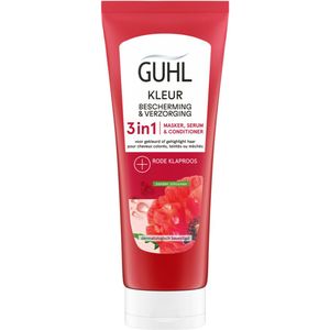 Guhl - Kleur Bescherming 3-in-1 Masker Serum & Conditioner - Rode Klaproos - 200ml
