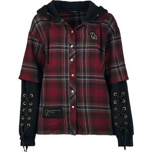 Harry Potter DA Grunge Collection - Dumbledore's Army Dames Vest met capuchon - meerkleurig - S