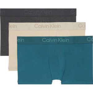 Calvin Klein - Boxershorts - Kastanje - Set van 3
