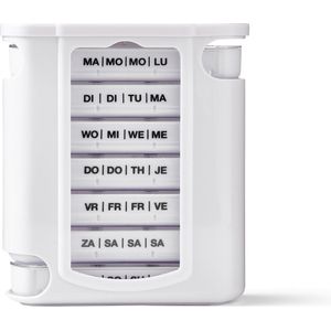 VITILITY - Medicijncassette - 7 Dagen - Comfort Hulpmiddel - Algemeen Dagelijkse Levensverrichtingen (ADL)