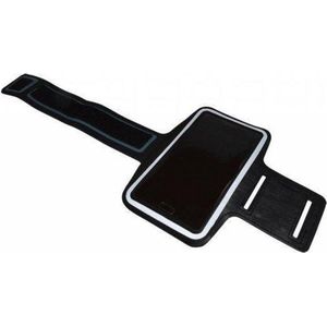 Comfortabele Smartphone Sport Armband voor uw Wiko Lenny, zwart , merk i12Cover