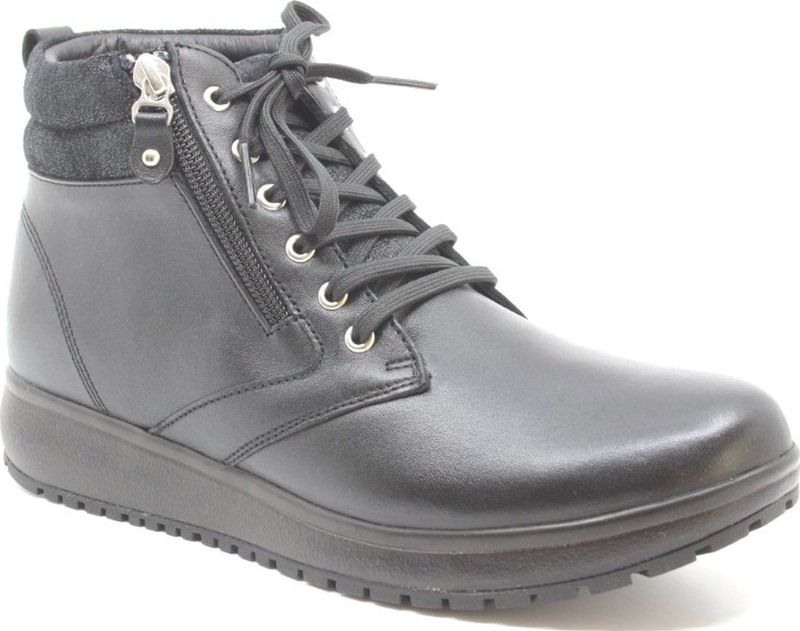 Joya - Wilma II - Enkellaarsjes - Zwart - Senso-zool met Joya Active-technologie