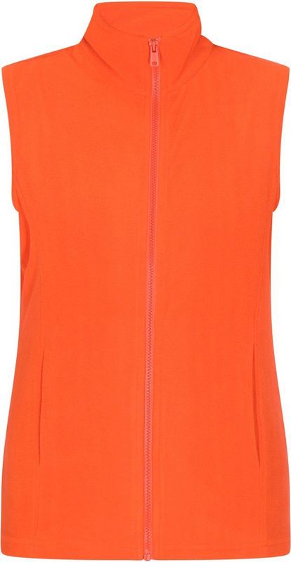 myMo - Fleece Vest - Slanke Pasvorm - Opstaande Kraag - Effen