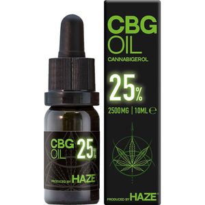 HaZe 25% CBG (Cannabigerol) Olie (10ml)