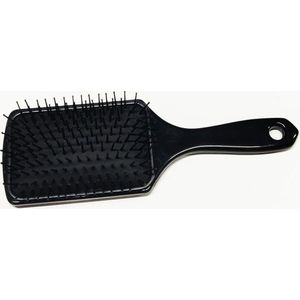 Rojafit Megabrush -Professionele Pneumatische Haarborstel- XXL- Rechthoek- 24,5 cm x 8 cm - Zwart