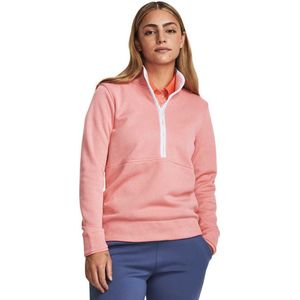 Under Armour Golf Storm Sweatshirt Met Halve Rits Roze L Vrouw