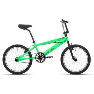 Royal Bugatti Freestyle BMX fiets - 20 inch -  neon Groen met zwarte banden