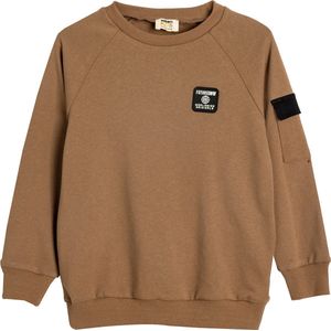 Ronde kraag Etiket gedetailleerd Sweatshirt