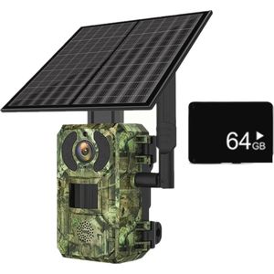 Mobiele Wildcamera op Zonne-energie met 4G Connectiviteit en Ultra Hoge Resolutie