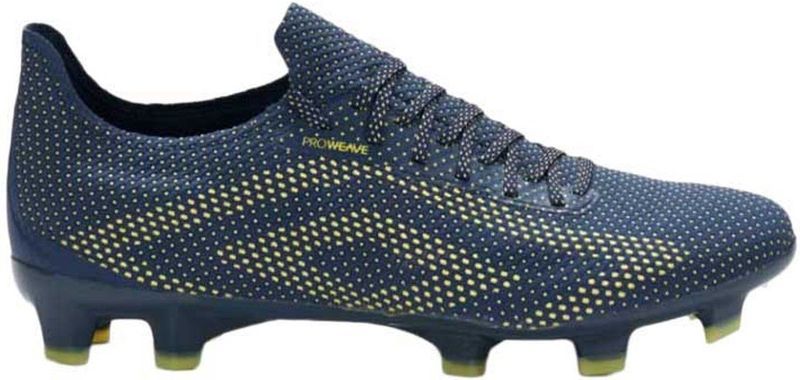 Umbro - Velocita Matrix Pro FG - Voetbalschoenen - Poseidon / Blazing Yellow / White