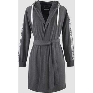 Hugo Boss badjas - Sense - Charcoal - maat XL