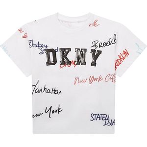 Dkny - D35S00 - T-shirt - Meisjes