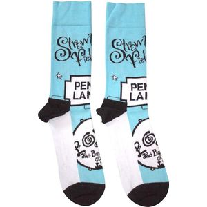The Beatles - Strawberry Fields/Penny Lane Sokken - Blauw