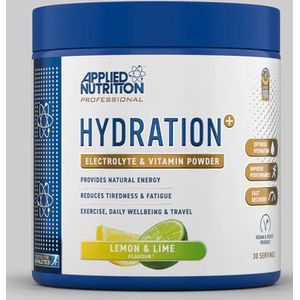 Applied Nutrition - Hydration+ - Complete Electrolyte & Vitamin Powder - Lemon Lime - Hydratatie - Elektrolyten - Electrolytes - Hydration - Magnesium