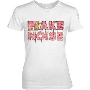 MTV Dames Tshirt -S- Make Noise Wit