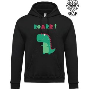 Roarr! | Fun hoodie | Grappige hoodie | Maat S