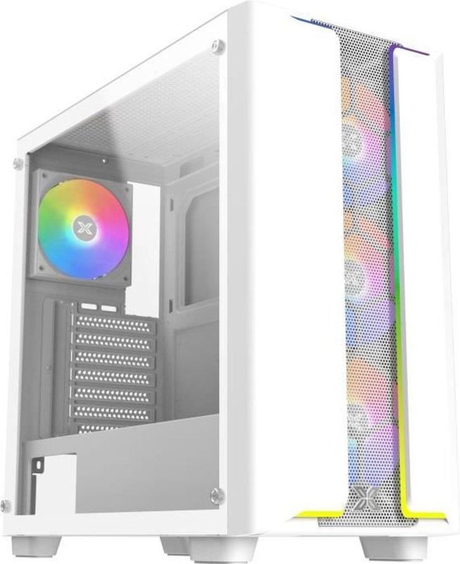 PC-behuizing - XIGMATEK - Gaming Y Pro Arctic (wit) - Medium toren - E-ATX-formaat - 4 x 120 mm A-RGB