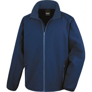Result Printable Soft Shell Jacket RT231 - Navy/Navy - 4XL