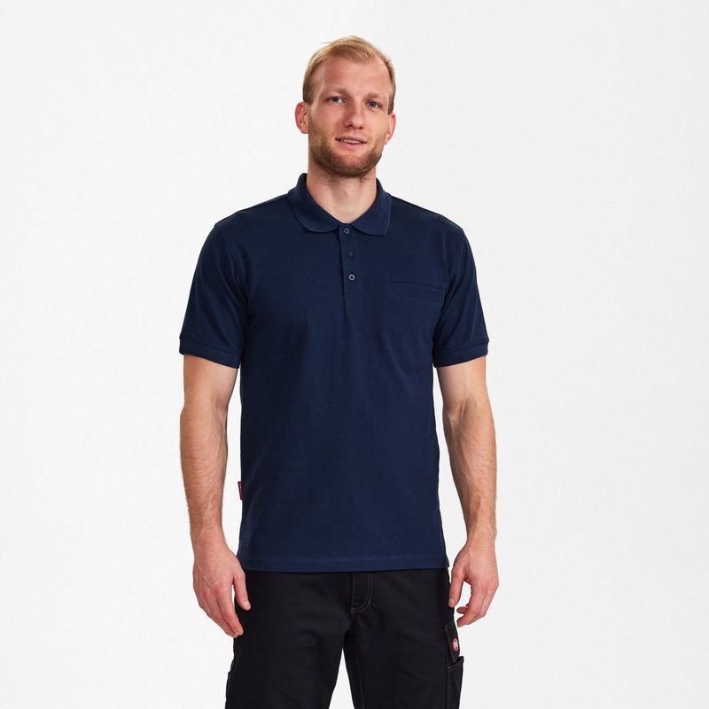 Engel - Extend Polo Shirt - Poloshirt - Met Borstzak