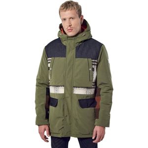 Herenjack Khaki - Model Seo - Maat XL - Comfortabel en Stijlvol voor Winter en Tussenseizoenen