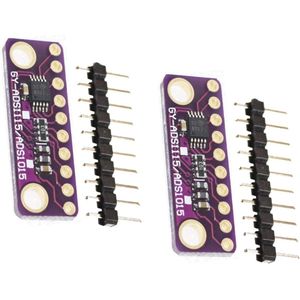 12-Bit Precision ADC 4 Channel Converter Module met Programmeerbare Versterker