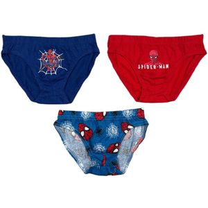 Spiderman Onderbroeken slipjes - Maat 128/134 - 7/8 Jaar