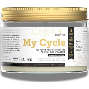 Golden Tree Hormoonbalans voor vrouwen - Hormoonbalans - Framboos - Hormoon & voeding - Supplement vrouw - 180 gram