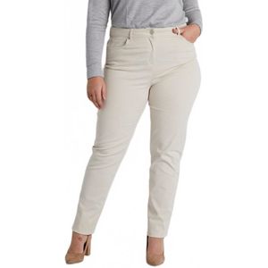 5-pocket stretch katoenen broek met rechte pijpen