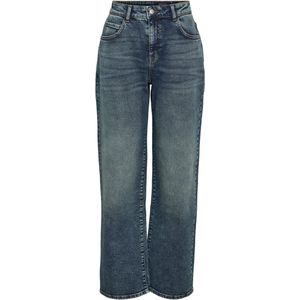 Noisy may - Nmjosie Hw Baggy Jeans - Medium Blue Denim - Dames