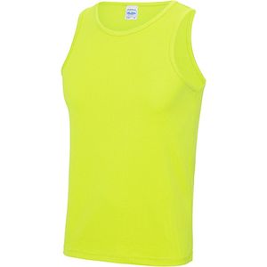 Heren tanktop 'Cool Vest' Electric Yellow - XL